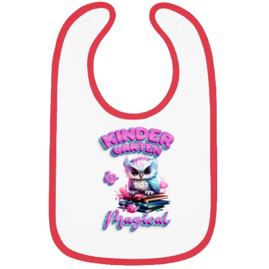 Enchanting Kindergarten Owl - Kindergarten is Magi Bibs