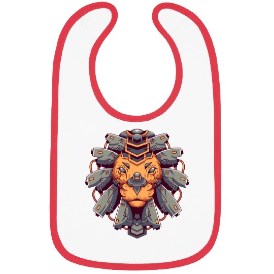 Mecha Lion Head Bibs