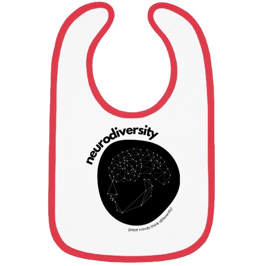Neurodiversity Great Minds Think Differently Bibs