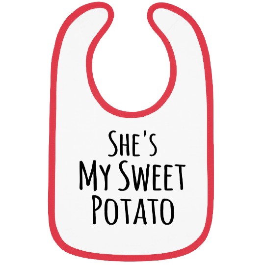 She s My Sweet Potato I Yam Couples Thanksgiving Bibs