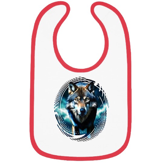 The Midnight Wolf Bibs