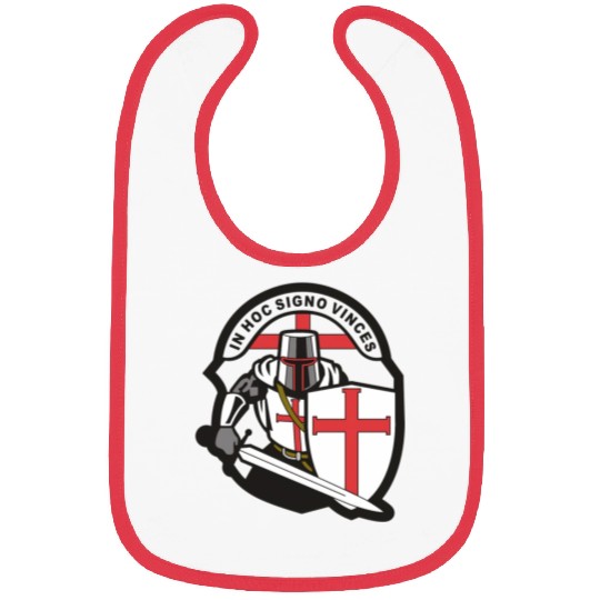 Crusader 'in Hoc Signo Vinces ' Knights Templar Bibs