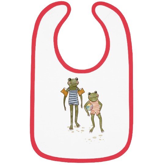 Frog Pond Friends Bibs