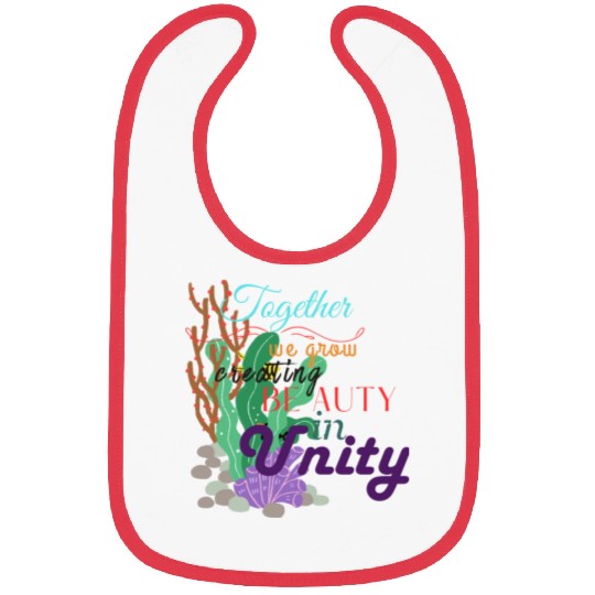 Unified Coral Canvas Bibs