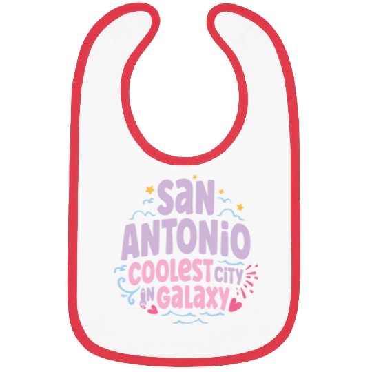 San Antonio Coolest Galaxy Bibs