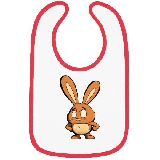 angry bunny Bibs