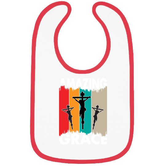Amazing Grace Love Jesus Christian Christmas Bibs