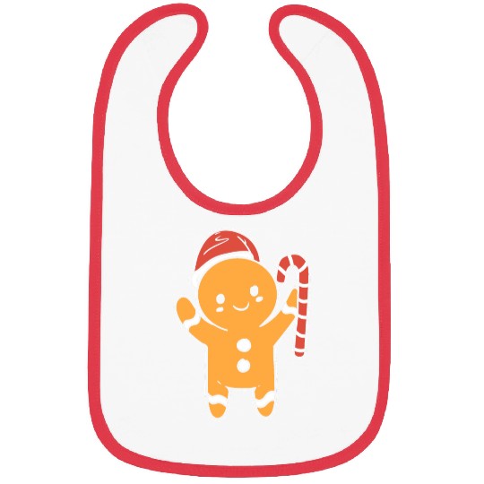 Gingerbread Cookie Baker Gift Bibs