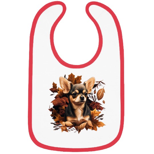 Chihuahua | Thanksgiving Day Farmer Food Autumn Bibs
