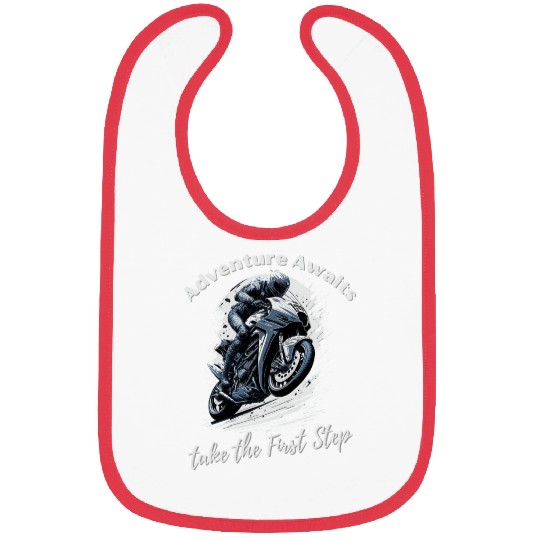Adventure awaits: Take the first step Bibs