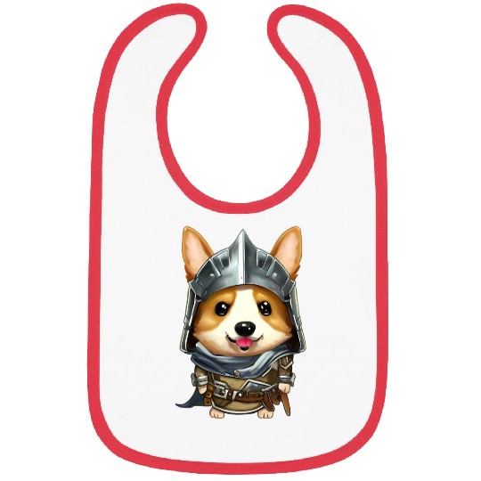 Knight Corgi Bibs