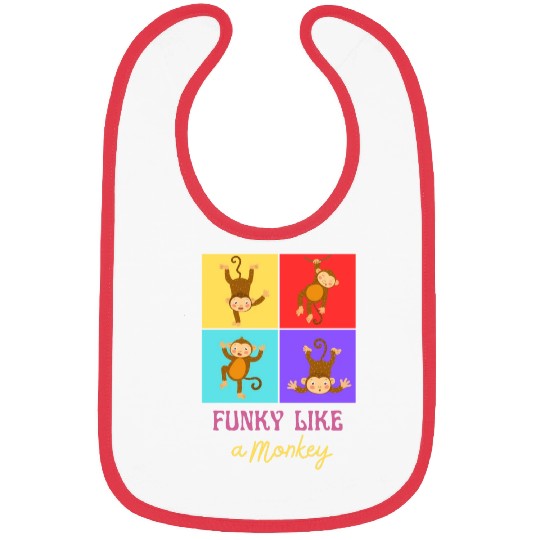 Funky like a monkey Bibs