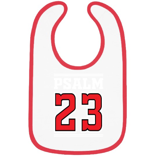 Psalm 23 Bible Text Love Jesus Christian Christmas Bibs