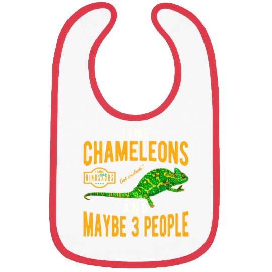 Chameleon Lizard Bibs