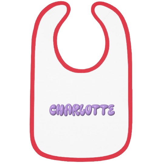 Charlotte: A Royal Name Choice! Bibs