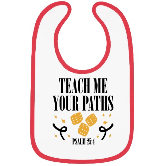 VBS Crew Teach Me Your Paths Psalm 25:4 Religious Bibs