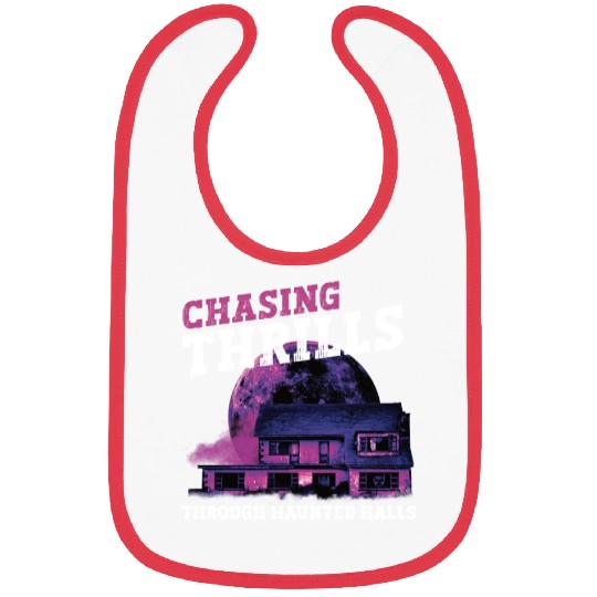 Horror Paranormal Haunted House Spooky Halloween Bibs