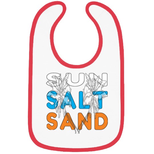 Sun,Salt, and Sand Beach Life Bibs