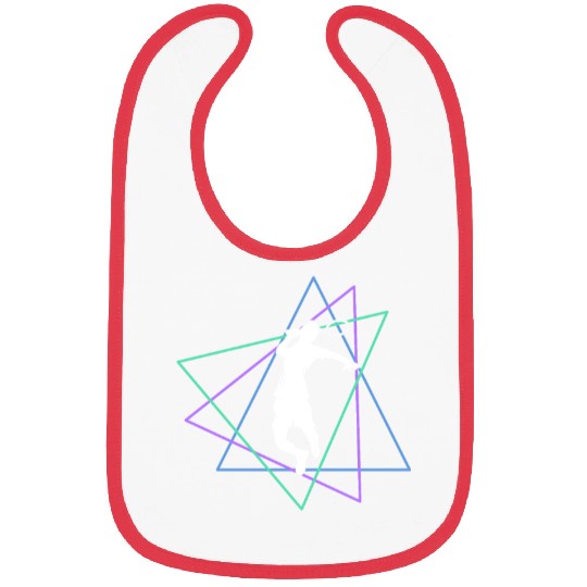 Geometric Badminton Smash Bibs
