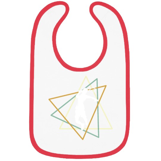 Geometric Badminton Smash Bibs