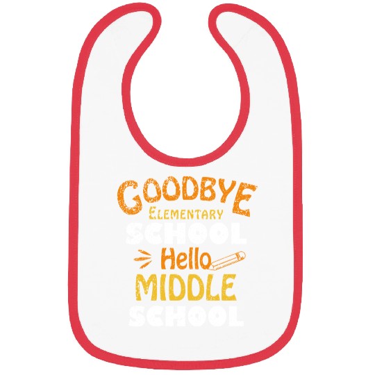 Back To School Gift Elementary School Graduation Bibs