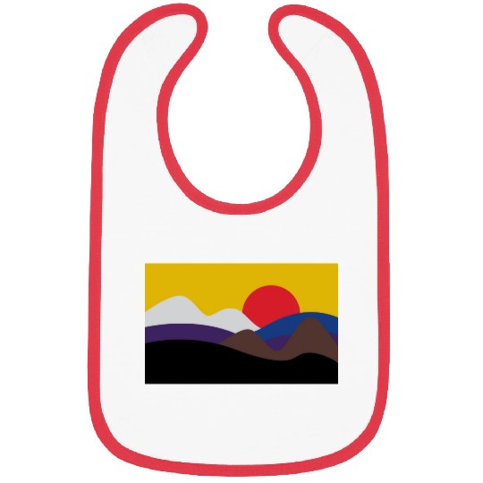 Colors of Jiu Jitsu Belts Minimalist Sun Bibs