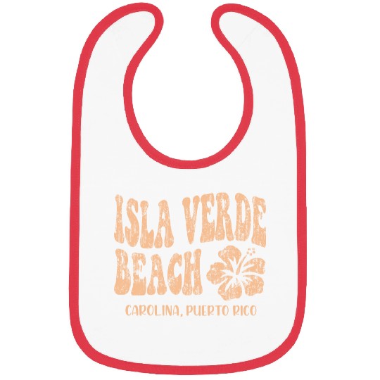 Isla Verde beach Carolina Puerto Rico Bibs