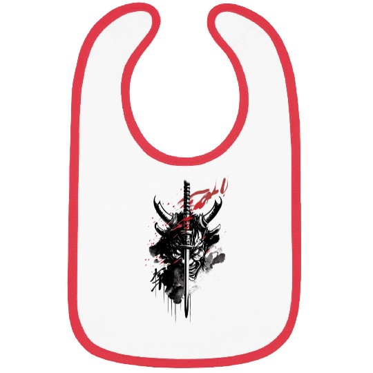 Samurai Warrior Bibs