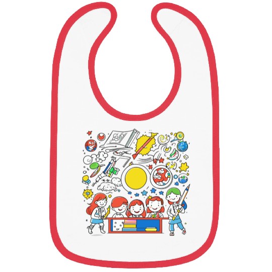 Back to school Bibs
