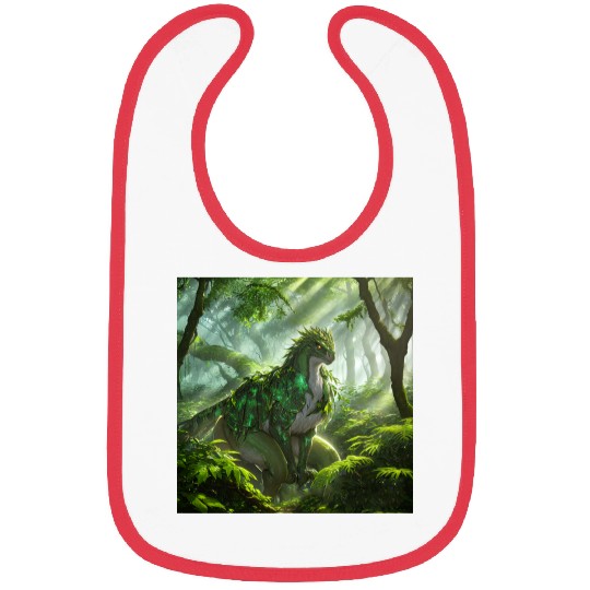 The Dragon-Like Basilisk of the Forest Bibs