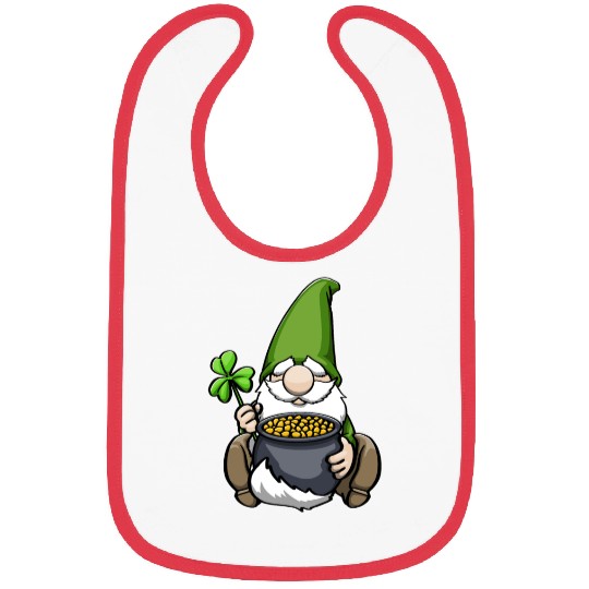 Pot of Gold Gnome Bibs