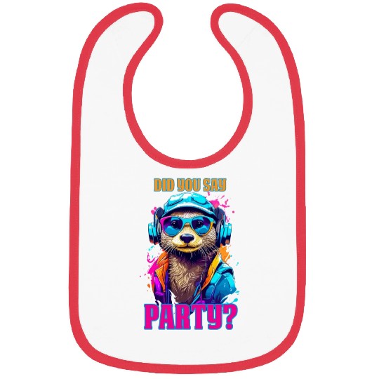 Party Otter Bibs