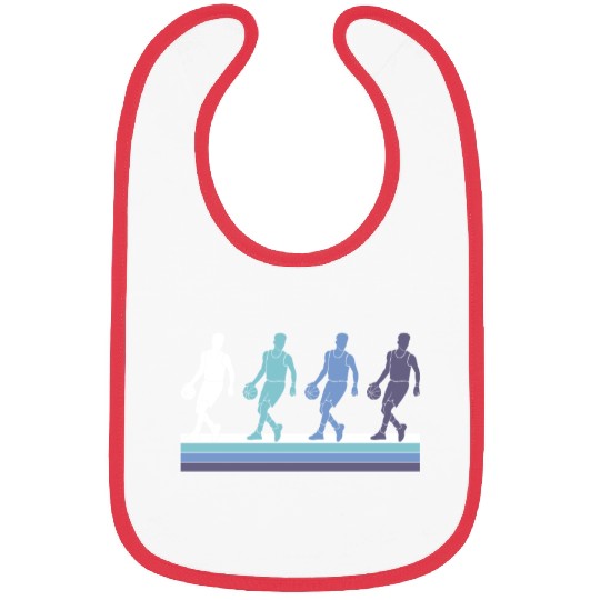Basketball Player Silhouettes Bibs