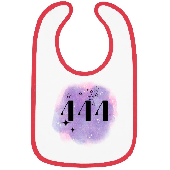 Angel Number 444 Numerology Purple Bibs
