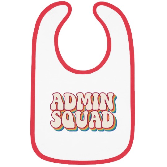 School Administrator Principal Admin Squad Bibs