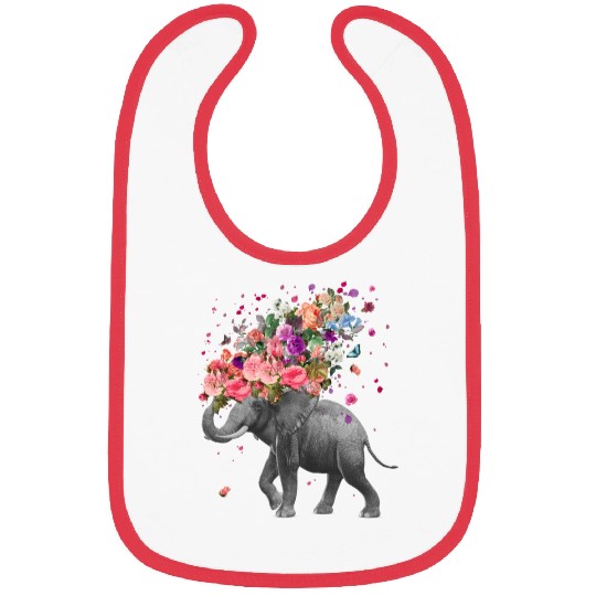 Elephant Splash Bibs
