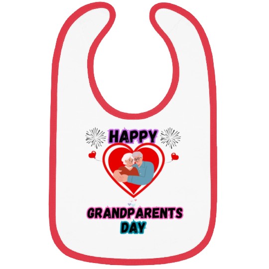 Happy Grandparents Day Bibs