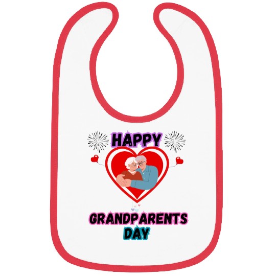 Happy Grandparents Day Bibs
