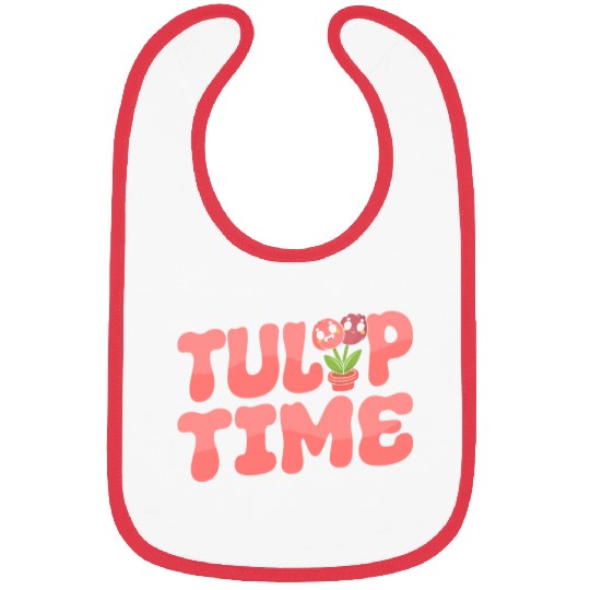 Tulip Gardening Cute Bibs