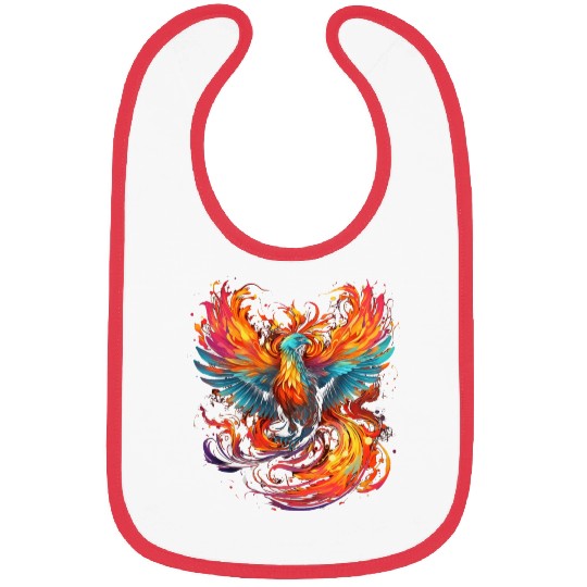 Phoenix Bird Mythical Bibs