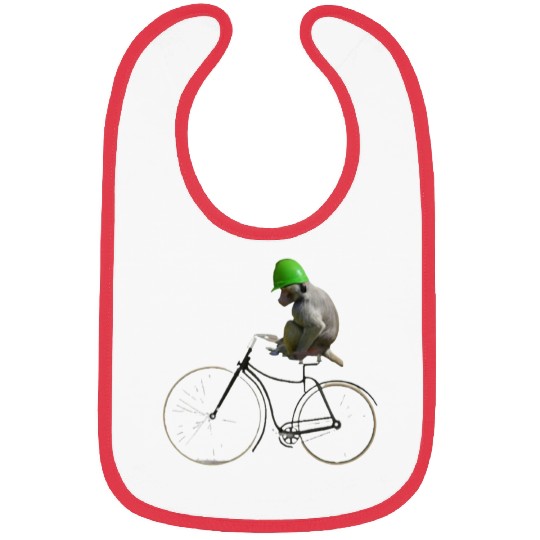 Creative monkey design Bibs