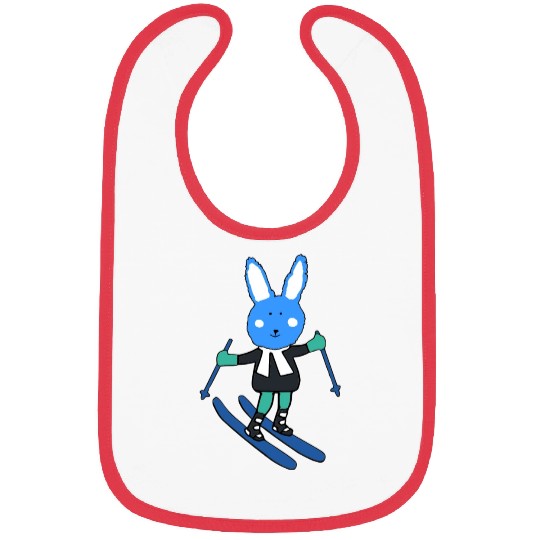 blue rabbit skiing Bibs