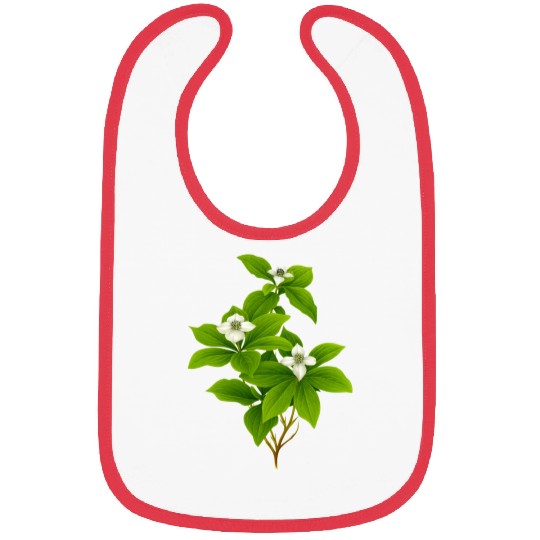 green leaves Bibs