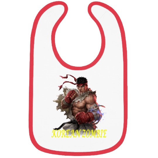 Korean zombie Bibs
