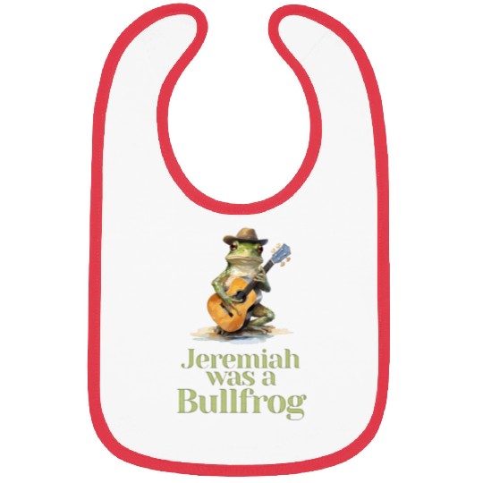 Jeremiah Was a Bullfrog - Classic Rock Bibs