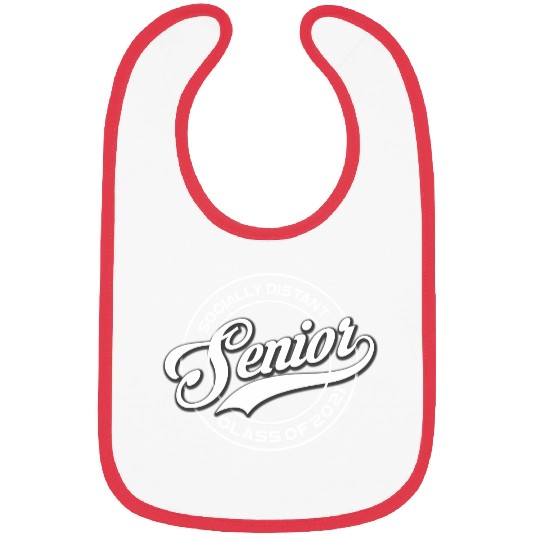 Graduating 2021 Senior Class Back To School Social Bibs