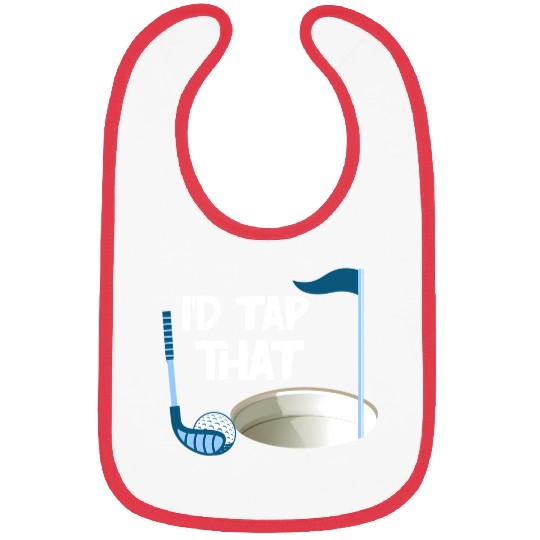 I'd Tap That Golf Bibs