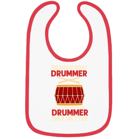 Funny Dragon Boat Drummer Only Wetter Racing Bibs