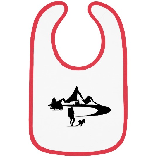 Mountains Nature Adventure Outdoor Dog Bibs