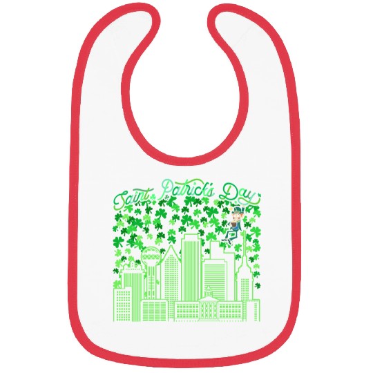 Saint Patrick's Day Dallas Texas Bibs